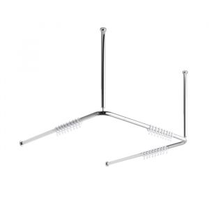 Avenarius free living! Tringle de rideau de douche, raccourcissable, avec fixation au plafond, 9004806010,