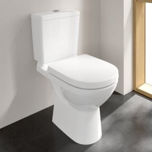 Villeroy & Boch O.novo Cuvette au sol, à fond creux, pour set, 5661R0R1,