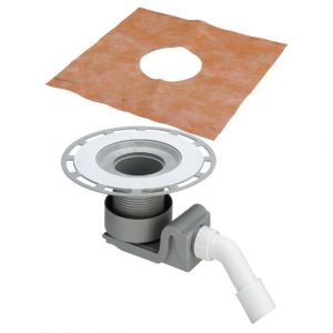 Viega Advantix Corps d'encastrement pour évacuation de salle de bains, pour une installation standard DN 40/50, 557065,