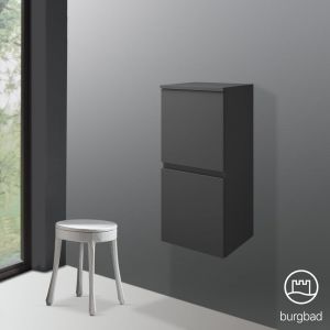 Burgbad Cube Demi-colonne, 2 portes, UHBI040RF3805,