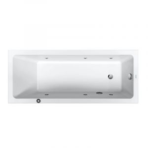 Duravit No.1 Baignoire balnéo rectangulaire, 760489000JP1000+791205000001000,