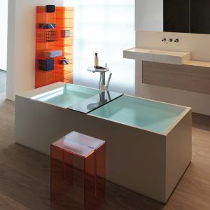 Kartell LAUFEN Baignoire en îlot, carré/rectangulaire, H2223320006161,