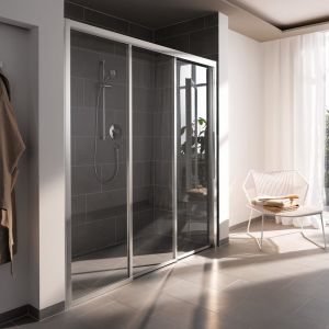 Koralle myDay Comfort Porte coulissante, pour niche, pour paroi lat&eacute;rale, VJ05516020DP1, SBF3F 160 L