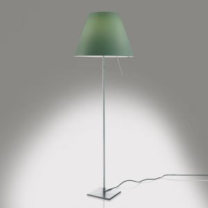 Luceplan Costanza Lampadaire, E27, avec variateur sensitif et tige télescopique, 1D13NT000020+9D1301511737, D13 t.