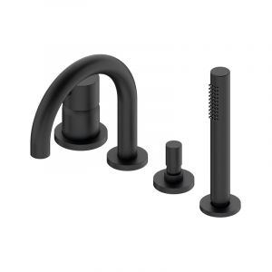 Ritmonio Diametro35 S Mitigeur de baignoire &agrave; 4 trous &agrave; monter sur gorge de baignoire, PR52EG202C04,