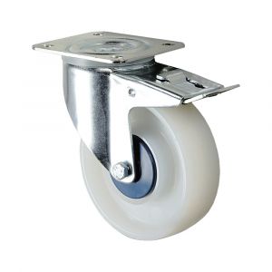 Roue polyamide, blanche TENTE