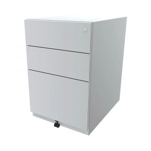 Caisson roulant Note™, avec 2 tiroirs universels, 1 tiroir pour dossiers suspendus BISLEY