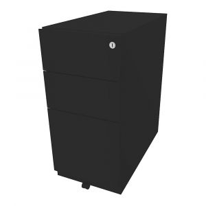 Caisson roulant Note™, avec 2 tiroirs universels, 1 tiroir pour dossiers suspendus BISLEY