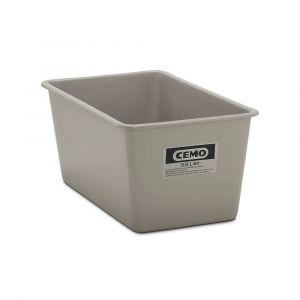 CEMO Cuve en polyester renforcé de fibre de verre, capacité 300 l, L x l x h 1170 x 690 x 520 mm, gris