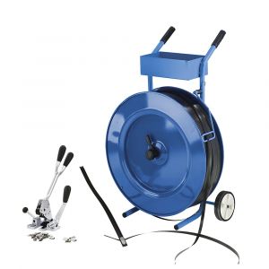 Kit de cerclage, feuillard en polypropyl&egrave;ne - kaiserkraft