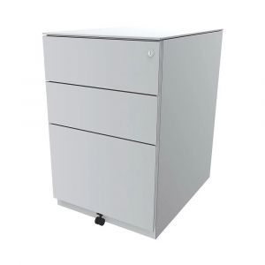 Caisson roulant Note™, avec 2 tiroirs universels, 1 tiroir pour dossiers suspendus BISLEY