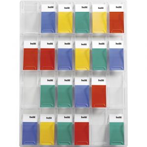 Pr&eacute;sentoir mural CLEARLY helit