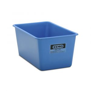 CEMO Cuve en polyester renforcé de fibre de verre, capacité 300 l, L x l x h 1170 x 690 x 520 mm, bleu