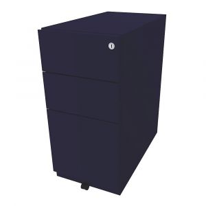 Caisson roulant Note™, avec 2 tiroirs universels, 1 tiroir pour dossiers suspendus BISLEY