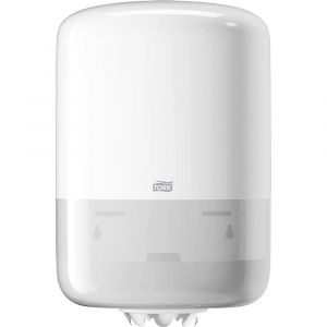 Distributeur de serviettes et papier d'essuyage, à déroulement interne TORK