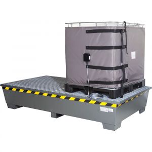 Enveloppe chauffante numérique pour cubitainer IBC PRO - kaiserkraft