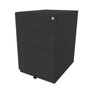 Caisson roulant Note™, avec 2 tiroirs universels, 1 tiroir pour dossiers suspendus BISLEY