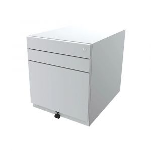 Caisson roulant Note™, avec 2 tiroirs universels, 1 tiroir pour dossiers suspendus BISLEY