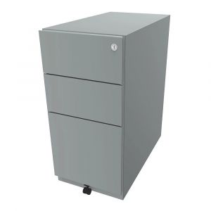 Caisson roulant Note™, avec 2 tiroirs universels, 1 tiroir pour dossiers suspendus BISLEY