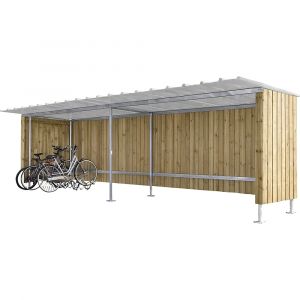 Abri pour v&eacute;los / motos Mottez