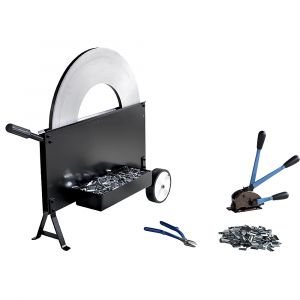 Kit de cerclage, feuillard en acier ratioform