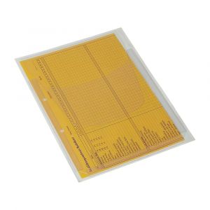 Pochette transparente, autocollante - kaiserkraft