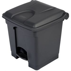 Collecteur de d&eacute;chets &agrave; p&eacute;dale en mat&eacute;riau recycl&eacute;, antibact&eacute;rien Probbax