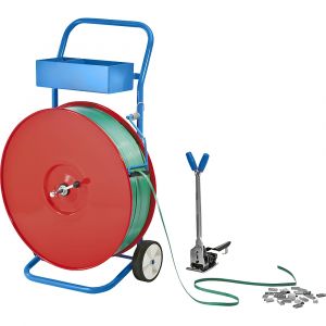 Kit de cerclage, feuillard en PETP ratioform