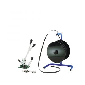 Kit de cerclage, feuillard en polypropylène ratioform