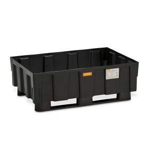 Cuve de rétention en PE pour fûts de 200 litres CEMO