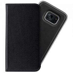 Etui et coque slim magnétique 2-en-1 gen 2.0 pour samsung galaxy s7 edge, noir