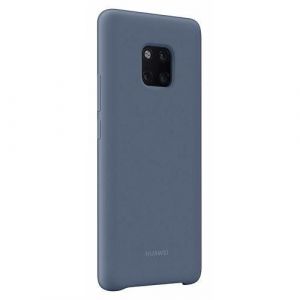 Silicon case light blue for huawei mate 20 pro