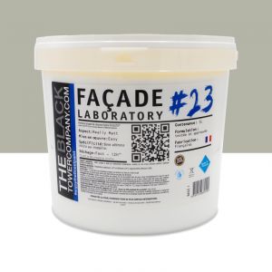 FACADE LABORATORY #23 - Peinture HYDRO Pliolite RAL 7032 - Gris silex 5L