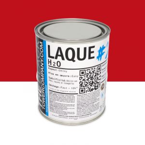 Laque Satin Acrylique de Finition Plafond RAL 3020 - Rouge signalisation 1L