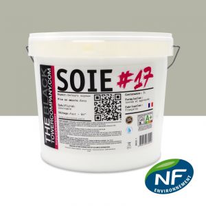 SOIE #17 - Peinture finition acrylique velours RAL 7032 - Gris silex 5L
