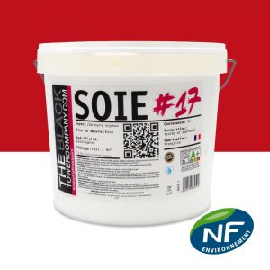 SOIE #17 - Peinture finition acrylique velours RAL 3020 - Rouge signalisation 5L