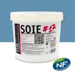 SOIE #17 - Peinture finition acrylique velours RAL 5024 - Bleu pastel 5L