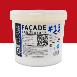 FACADE LABORATORY #23 - Peinture HYDRO Pliolite RAL 3020 - Rouge signalisation 5L