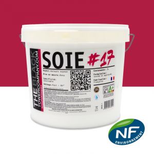 SOIE #17 - Peinture finition acrylique velours RAL 3027 - Rouge framboise 5L