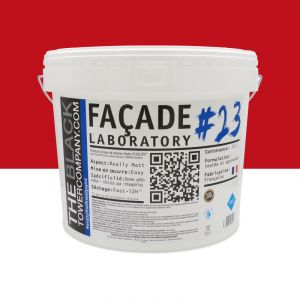 FACADE LABORATORY #23 - Peinture HYDRO Pliolite RAL 3020 - Rouge signalisation 15L