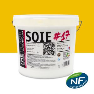 SOIE #17 - Peinture finition acrylique velours RAL 1023 - Jaune signalisation 5L