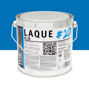 Laque Acrylique Primaire + Finition Microporeuse RAL 5015 - Bleu ciel 2,5L