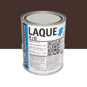 Laque Satin Acrylique de Finition Plafond RAL 8017 - Brun chocolat 1L
