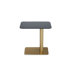 Table d'appoint guéridon - FLASH Rectangle Laiton