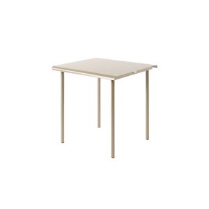 Table extérieur - Table PATIO 75x75 Beige gris