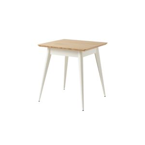 Table - Table 55 70x70 plateau chêne Blanc pur