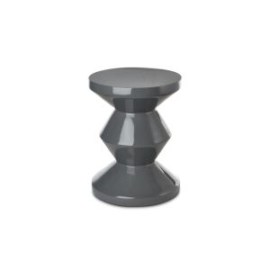 Tabouret - ZIG ZAG Gris foncé