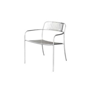 Fauteuil extérieur - Fauteuil PATIO LAMES Brut verni