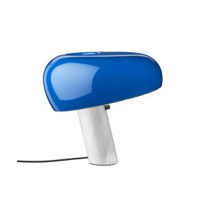 Lampe à poser - SNOOPY Marbre, métal Bleu marine
