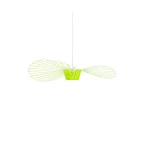 Suspension - VERTIGO NEON &Eacute;dition limit&eacute;e &Oslash; 110 x H 15 cm Jaune fluo